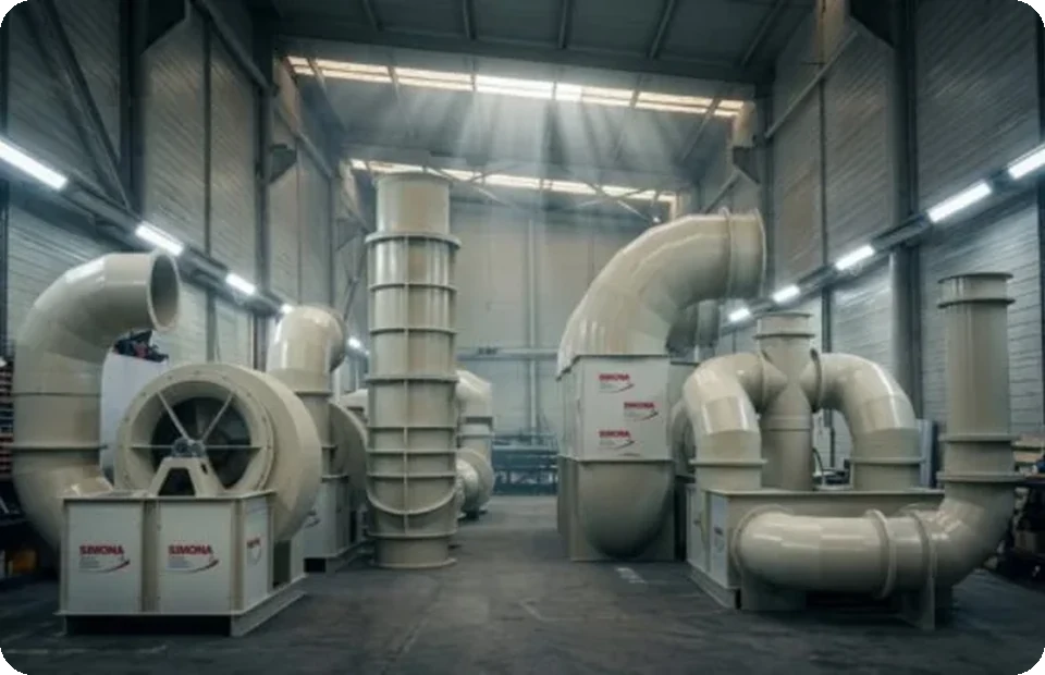 Master Plast scrubber ve havalandırma sistemi