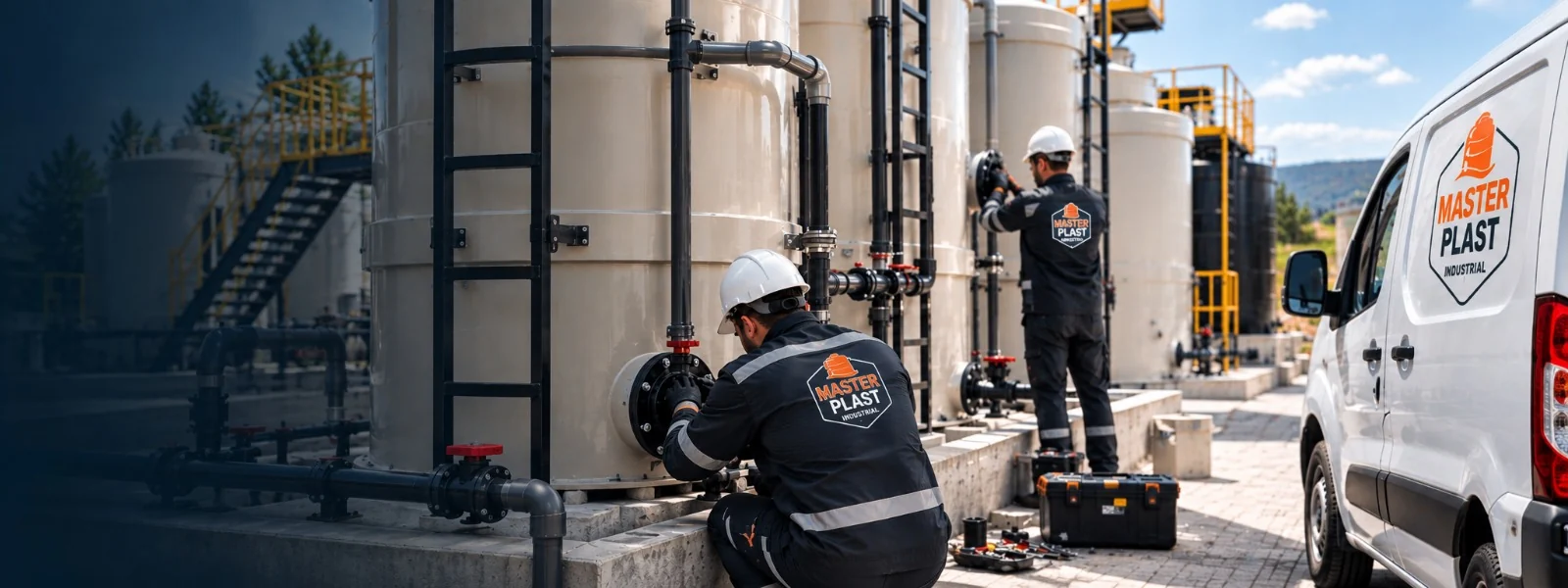 Master Plast saha hizmetleri ve endüstriyel tank uygulamaları